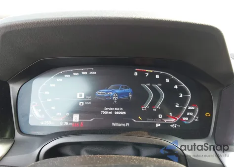 2022 BMW M340Xi M340I xDrive из США, поврежденный, VIN 3MW5U9J08N8C31526